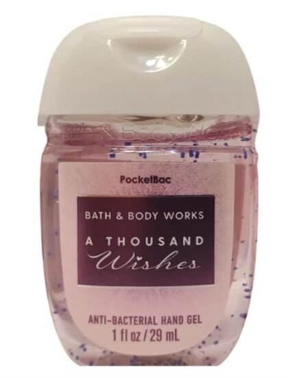 Bath & Body Works PocketBac – Gel Antibacterial – A Thousand Wishes – 1 oz