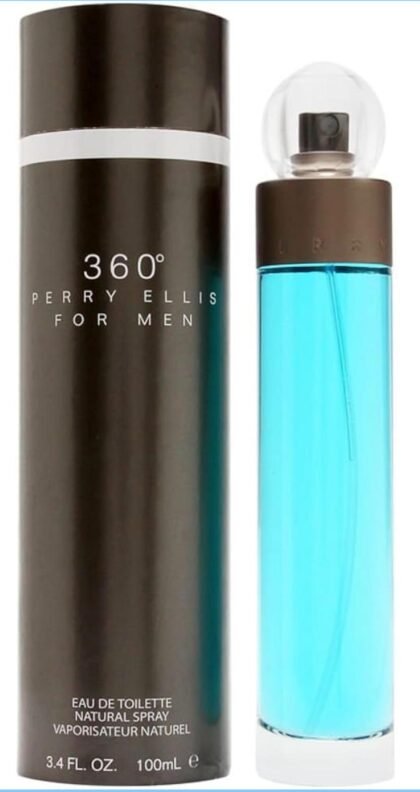 Perry Ellis 360° for Men – Eau de Toilette – 3.4 oz
