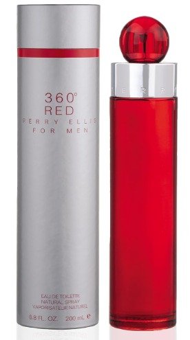 Perry Ellis 360 Red – Eau de Toilette para Hombre – 3.4 oz 100ml