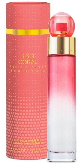 Perry Ellis 360° Coral – Eau de Parfum para Mujer – 3.4 oz 100ML