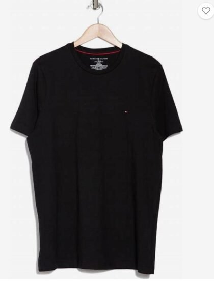 Tommy Hilfiger – Crew Neck Lounge T‑Shirt – Black – Talla XL