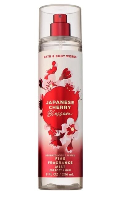 Bath & Body Works Dark Kiss – japanese cherry blosson Fine Fragrance Mist – 8 oz