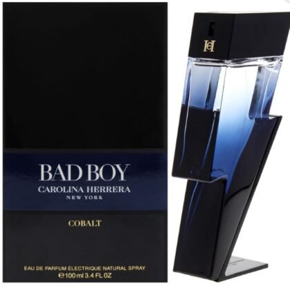 Carolina Herrera – Bad Boy Cobalt Eau de Parfum para Hombre – 3.4 oz
