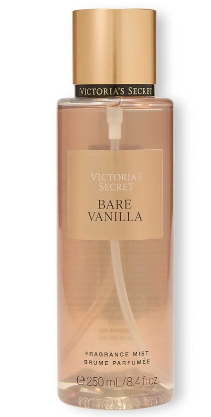 Victoria’s Secret – Bare Vanilla Fragrance Mist – Body Splash para Mujer – 8.4 oz