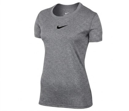 Nike – Camiseta Dri‑FIT para Mujer – Gris – Talla XS