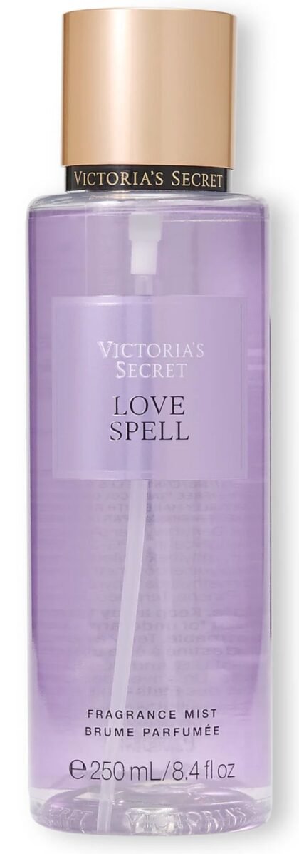 Victoria’s Secret – Love Spell Fragrance Mist – Body Splash para Mujer – 8.4 oz