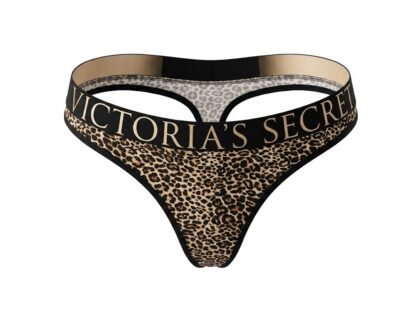 Victoria’s Secret – Exploded Logo Cotton Thong Panty – Print
