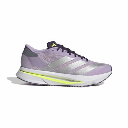 Adidas Women’s Adizero SL2 Running Shoes – Lilac/Grey/Green – Talla 8