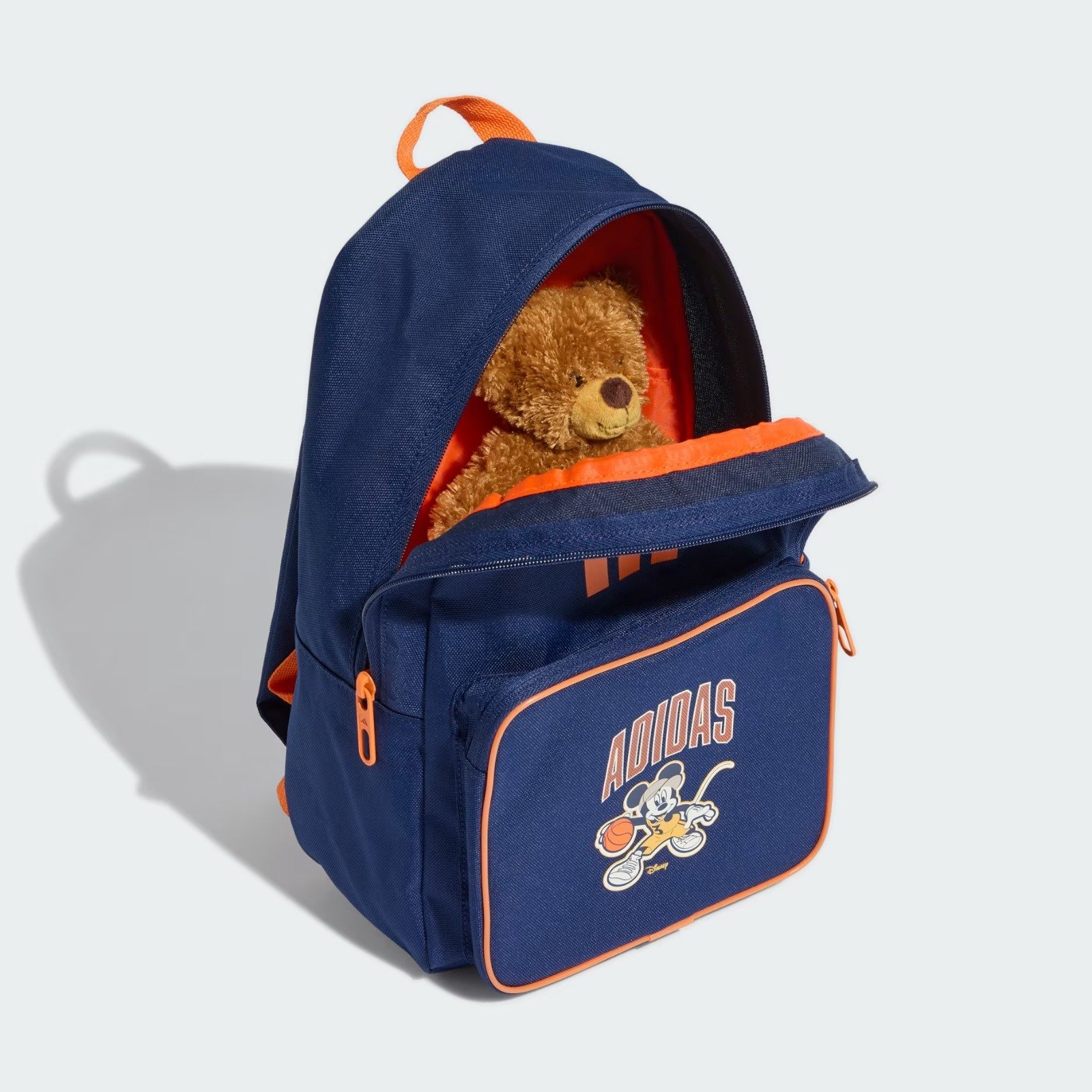 Adidas Disney Mickey Mouse Backpack Dark Blue Pure Orange – Kids - Image 4