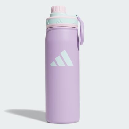 Adidas M Steel 600 Metal Bottle Powder Plum – Botella Metálica 600ml