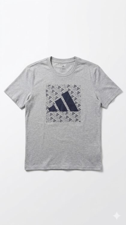 Adidas Monogram Tee Gris KF1497 – Franela Hombre