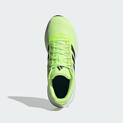 Adidas Men’s Runfalcon 3.0 Lace Up Sneakers Green – Talla 9 - Image 3