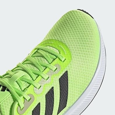 Adidas Men’s Runfalcon 3.0 Lace Up Sneakers Green – Talla 9 - Image 4