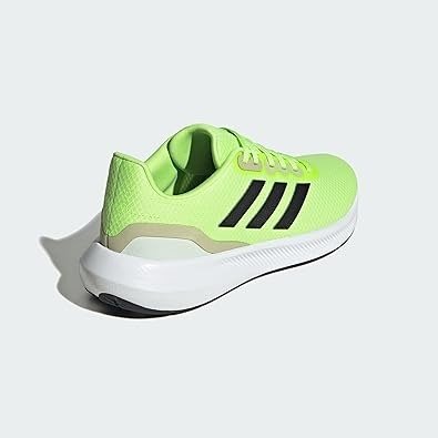 Adidas Men’s Runfalcon 3.0 Lace Up Sneakers Green – Talla 9 - Image 5