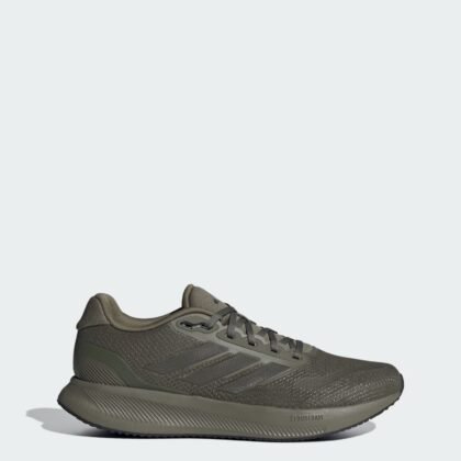 Adidas Runfalcon 5 Running Shoes Verde Talla 12 ZAPATOS