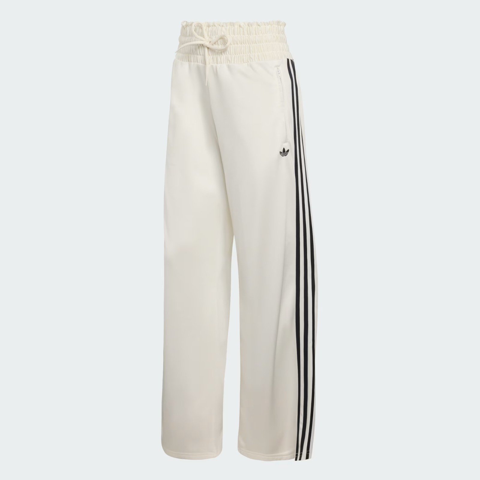 Adidas Smocked Firebird Trackpants White – Pantalones Deportivos Talla L