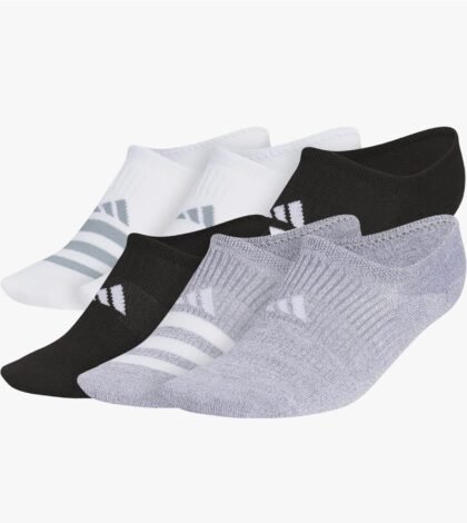 Adidas Women’s Superlite Super No‑Show Socks (6 Pairs) – Invisible, Ligeras y Transpirables