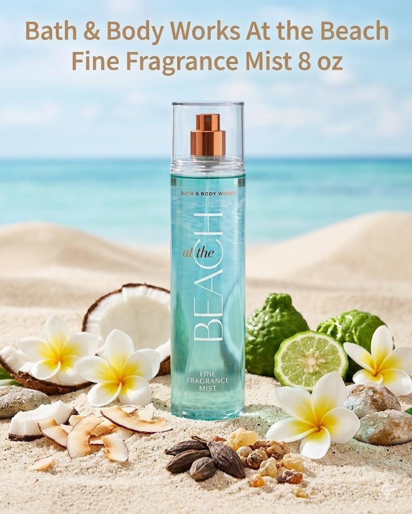 Bath & Body Works At the Beach Fine Fragrance Mist 8 oz - Image 3