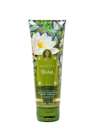 Bath and Body Ultimate Hydration Body Cream Princess Collection Limited Edition (8 oz / 226 g, Tiana)