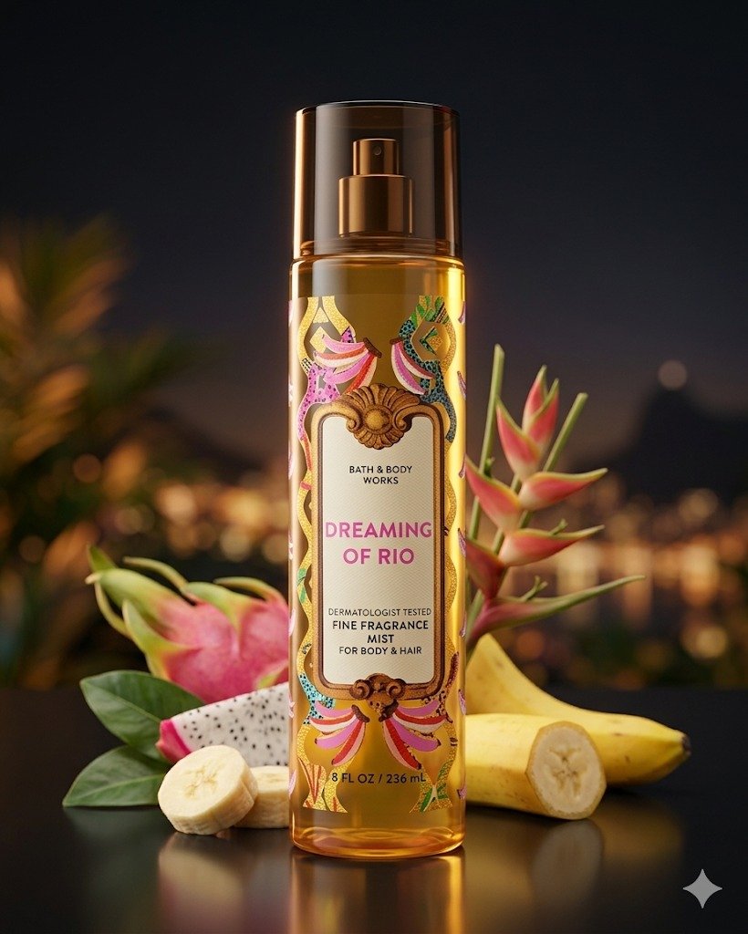Bath & Body splash Works Dreaming of Rio – Fine Fragrance Mist – 8 oz - Image 2