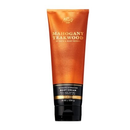 Bath & Body Works Men’s Body Cream Mahogany Teakwood Ultimate Hydration 8 oz