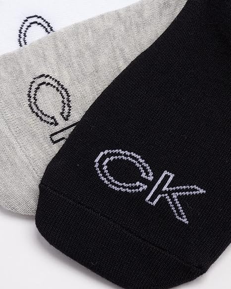 Calvin Klein Women’s No Show Socks – Pack de 6 – Medias Invisibles Antideslizantes para Dama - Image 2