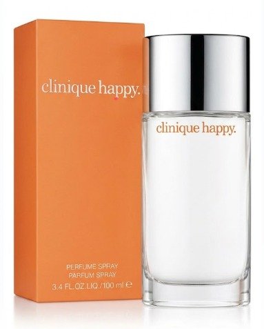 Clinique Happy Eau de Parfum para Mujer 100 ml – Perfume Cítrico Floral Fresco y Duradero