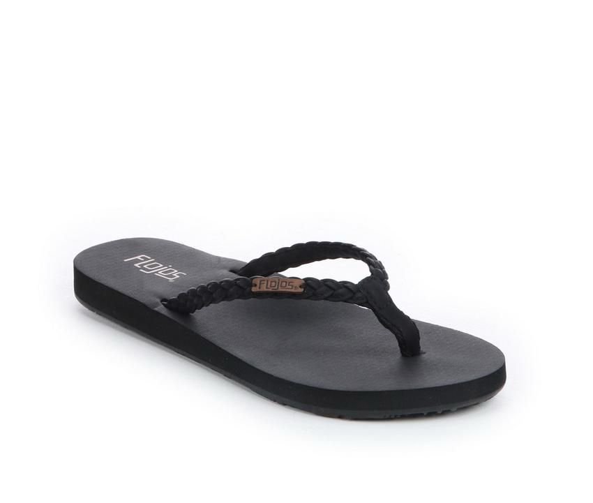 Flojos Danica 222 – Chancletas para Mujer – Flip-Flops Negras - Image 4