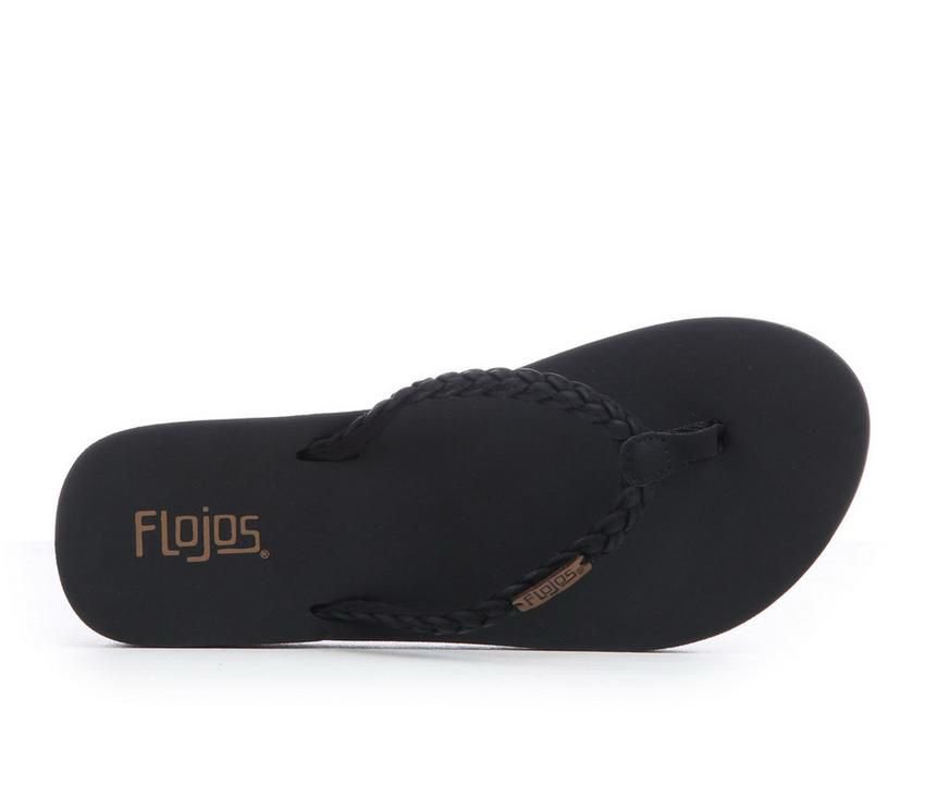 Flojos Danica 222 – Chancletas para Mujer – Flip-Flops Negras - Image 3
