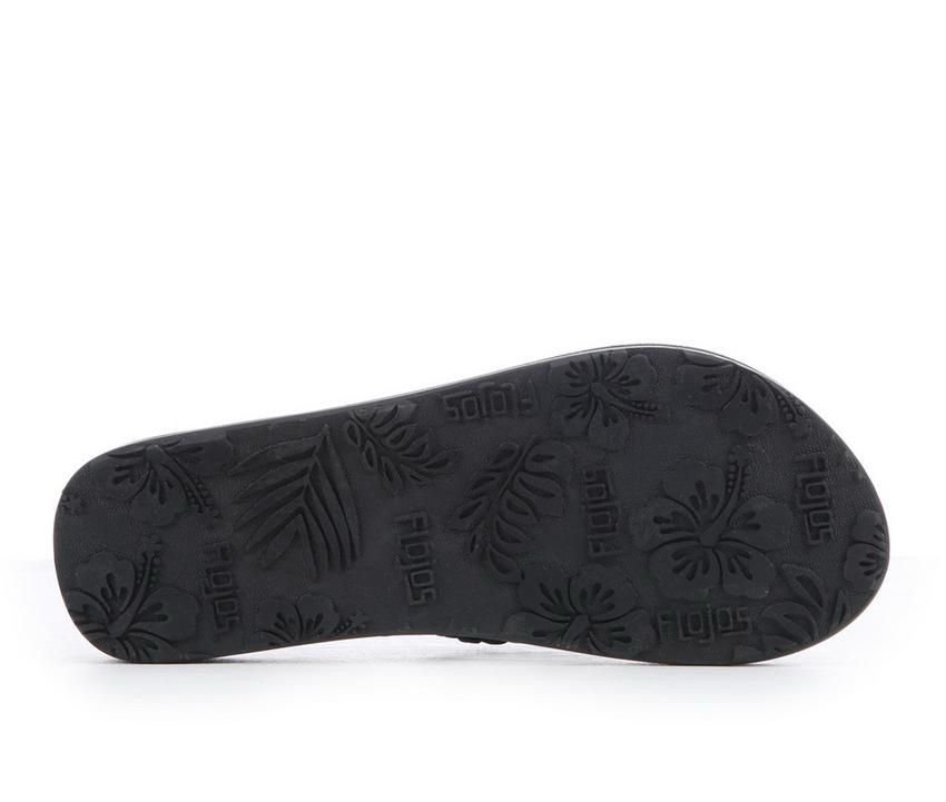 Flojos Danica 222 – Chancletas para Mujer – Flip-Flops Negras - Image 2