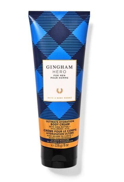 Bath & Body Works Gingham Hero Ultimate Hydration Body Cream 8 oz
