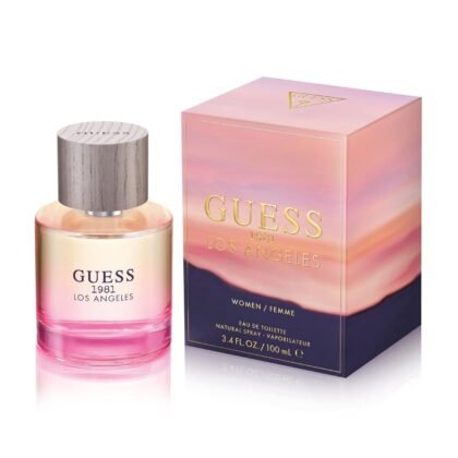 Guess 1981 Los Angeles Eau de Toilette para Mujer 3.4 oz – Perfume Dulce, Floral y Amaderado