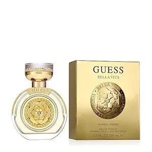 Guess Bella Vita Eau de Parfum para Mujer 3.4 oz – Perfume Dulce, Floral y Gourmand