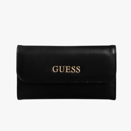 Guess Women Demelza Slim Clutch Wallet - Black
