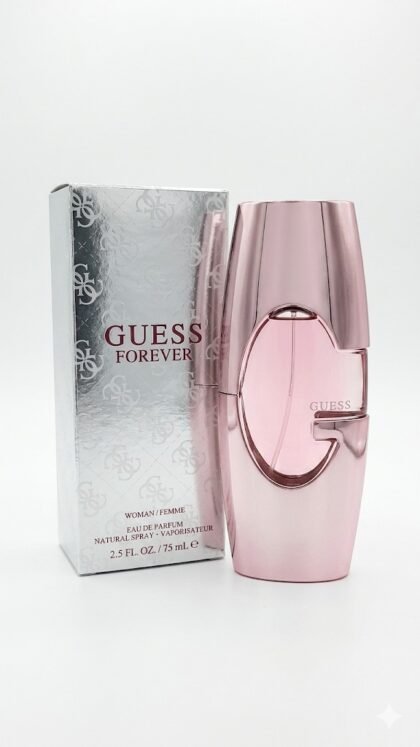 Guess Forever Eau de Parfum para Mujer 2.5 oz – Perfume Floral Frutal Moderno y Femenino