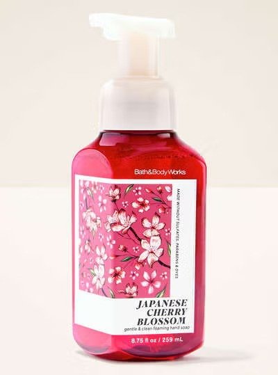 Bath & Body Works Japanese Cherry Blossom Gentle & Clean Foaming Hand Soap JABON DE MANOS