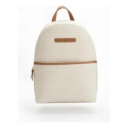 Mochila Tommy Hilfiger para Mujer – Color Hueso / Beige – Morral Urbano