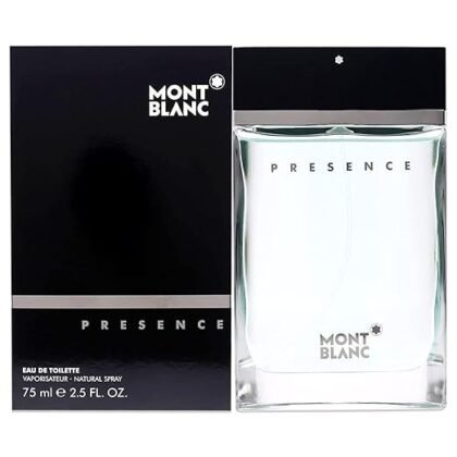 Montblanc Presence for Men Eau de Toilette 2.5 oz – Perfume Masculino Oriental Especiado