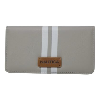 Nautica Billetera Flap para Mujer – Color Gris – Modelo 105045245