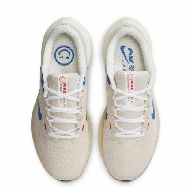 Nike Air Winflo 10 HQ1178-141 Lt Orewood Brn Game Royal Sail Talla 9 - Image 2