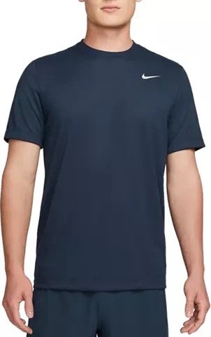 Nike Men’s Dri‑FIT Legend Fitness T‑Shirt – Azul Oscuro – Logo Bordado – Talla M - Image 5