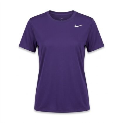 Nike Women’s Dri‑FIT Legend T‑Shirt – Camiseta Deportiva para Mujer – Talla XS – Court Purple