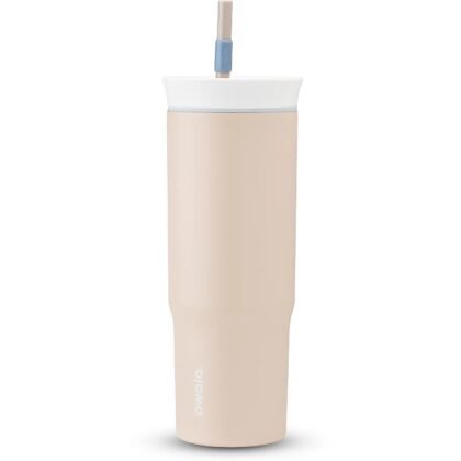 Owala 24 oz Stainless Steel Tumbler – Beige (Dune)
