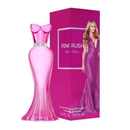 Paris Hilton Pink Rush Eau de Parfum para Mujer 3.4 oz – Perfume Floral, Frutal y Femenino