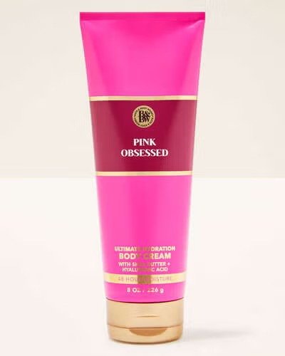 Bath & Body Works Pink Obsessed – Ultimate Hydration Body Cream – 8 oz