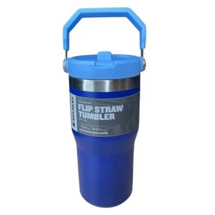 Stanley IceFlow Stainless Steel Tumbler 20oz Lapis – Termo Azul Oscuro/Azul Claro 0.59L