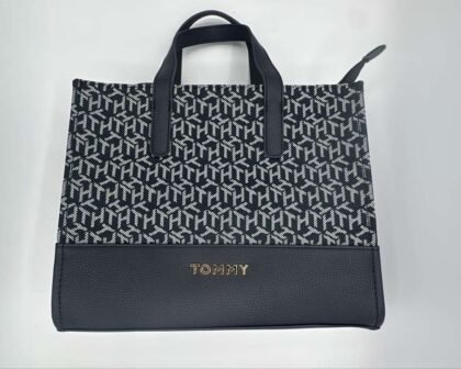 Tommy Hilfiger Monogram City Tote para Mujer – Space Blue – Modelo 69JA250