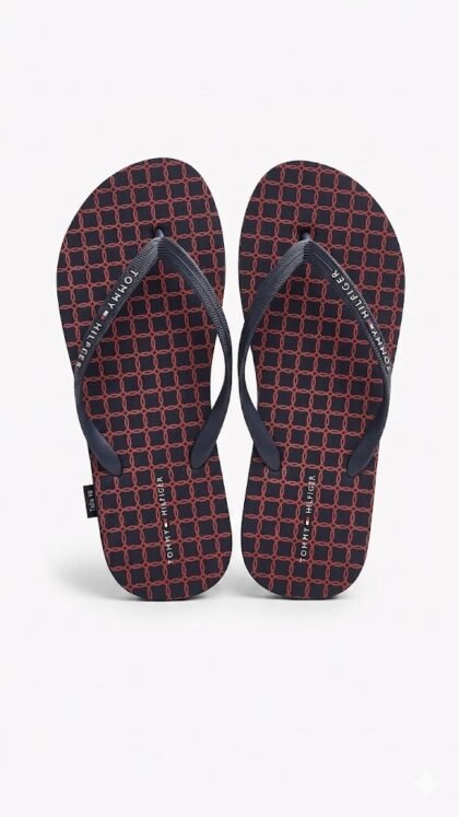 Tommy Hilfiger Orlind Flip Flop Negro – CHANCLETAS Hombre Talla 10