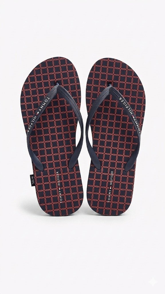 Tommy Hilfiger Orlind Flip Flop Negro – CHANCLETAS Hombre Talla 10