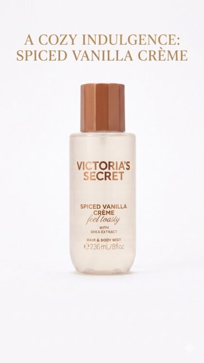 Victoria’s Secret Spiced Vanilla Crème – Hair & Body Mist 8.4 oz